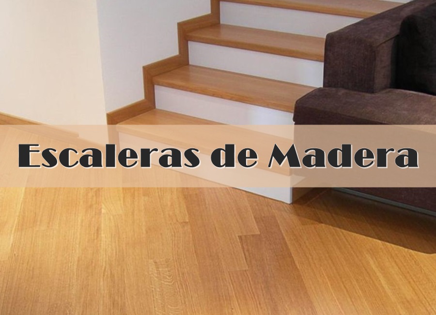 escaleras de madera en Alguazas